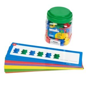 Excellerations® Weighted Counting Bears 96pc & 25 Pattern Cards
