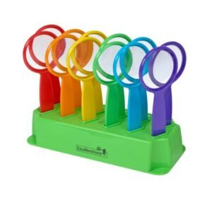 Excellerations® Easy Grip Magnifiers Set of 12 w/ Stand