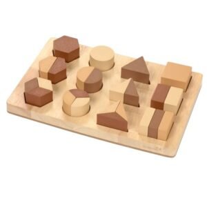 Excellerations® WoodWonders™ - Shape Fraction Puzzle 25pcs
