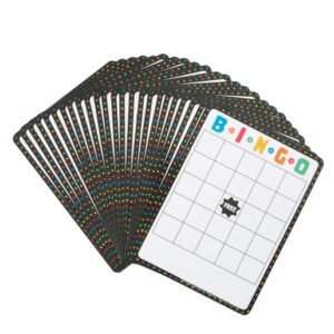 Math Bingo Dry Erase Mats - Set of 24