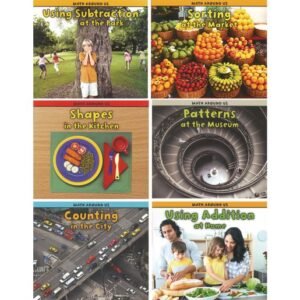 Math Around Us Books - 6 Titles