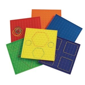 Excellerations® 9" Geoboards - Set of 6
