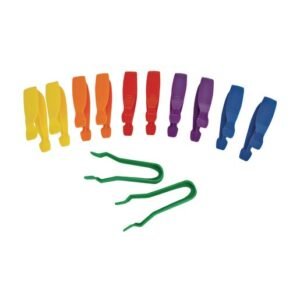 Excellerations® Easy Squeeze Tweezers - Set of 12