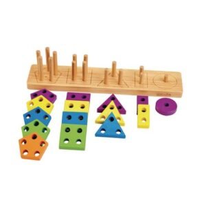 Excellerations® Shape Sorter - 16 Pieces