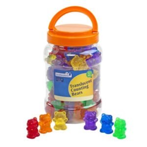 Excellerations® Translucent Bears - 72 Pieces