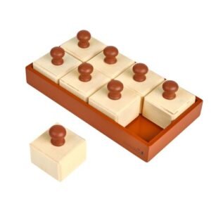 Excellerations® Listen and Match Wooden Shakers - Set of 8